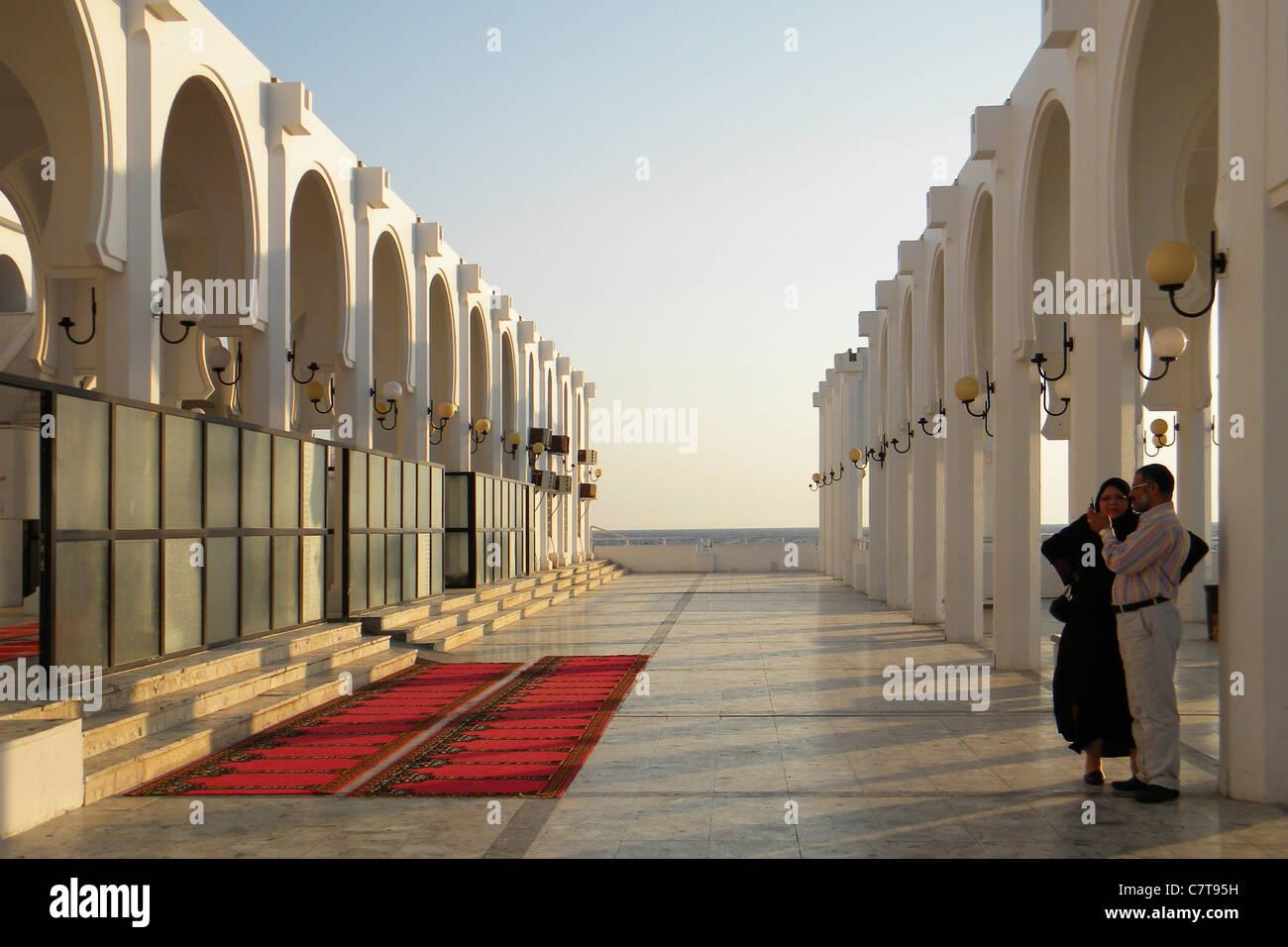 Arabia Saudita, Jeddah, arquitectura Foto de stock