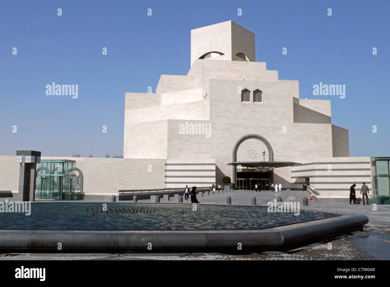 En Doha, Qatar. Museo de Arte Islámico Foto de stock