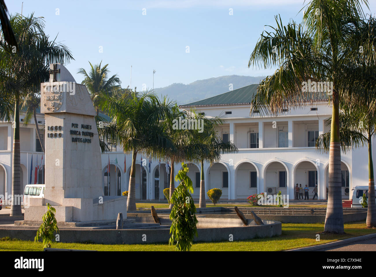 Palacio de Gobierno, Dili, Timor-Leste (Timor Oriental), Asia Foto de stock
