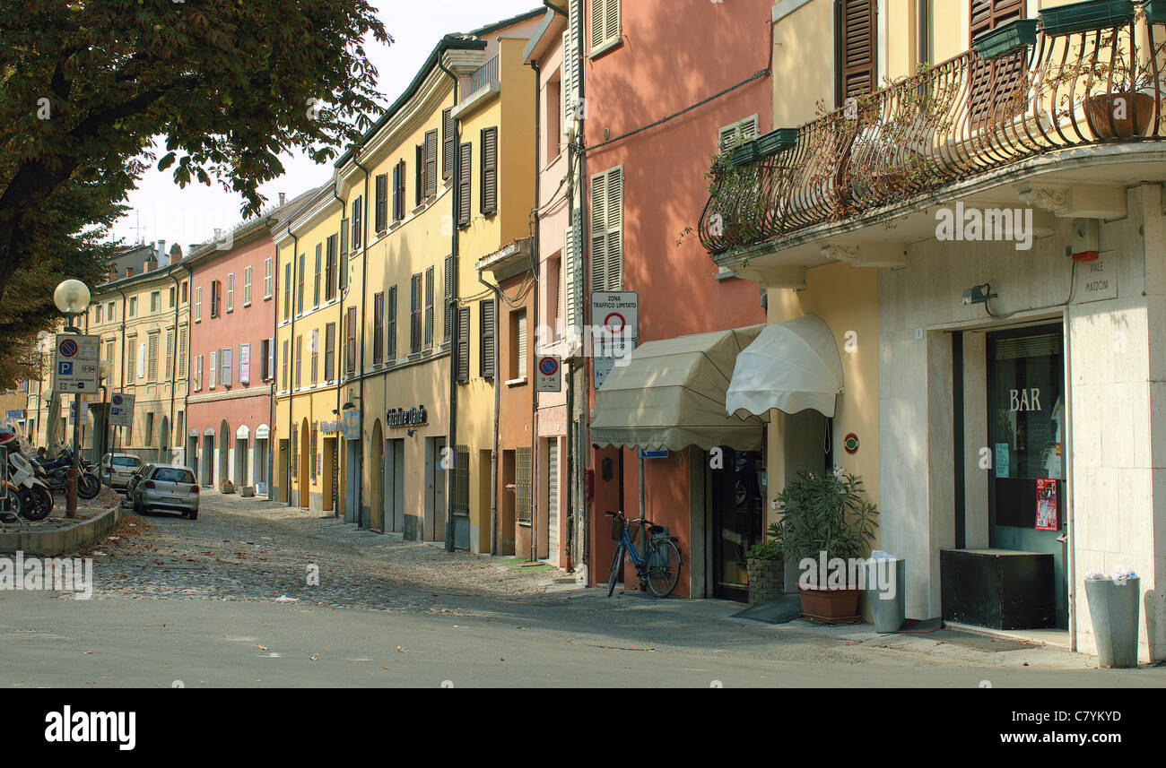 Cesena de Emilia Romagna de Italia Foto de stock