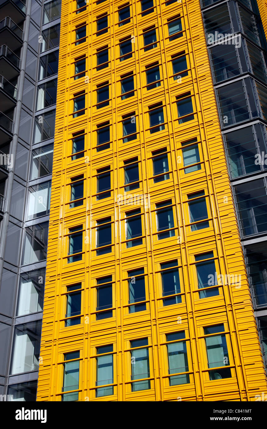 Central Saint Giles el desarrollo de Office, St. Giles High Street, Londres Foto de stock