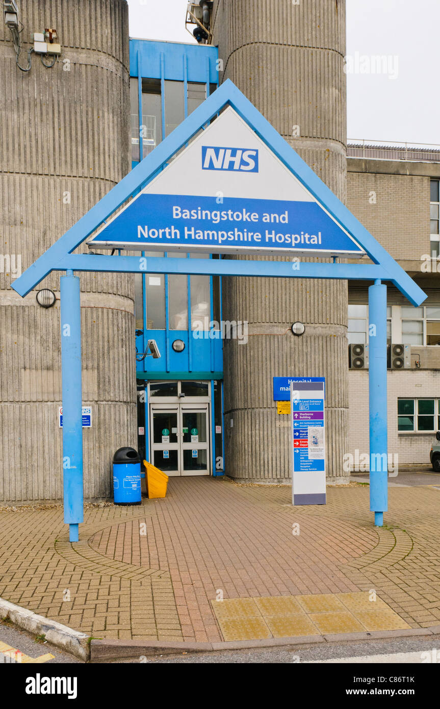 Basingstoke y North Hampshire Hospital Foto de stock