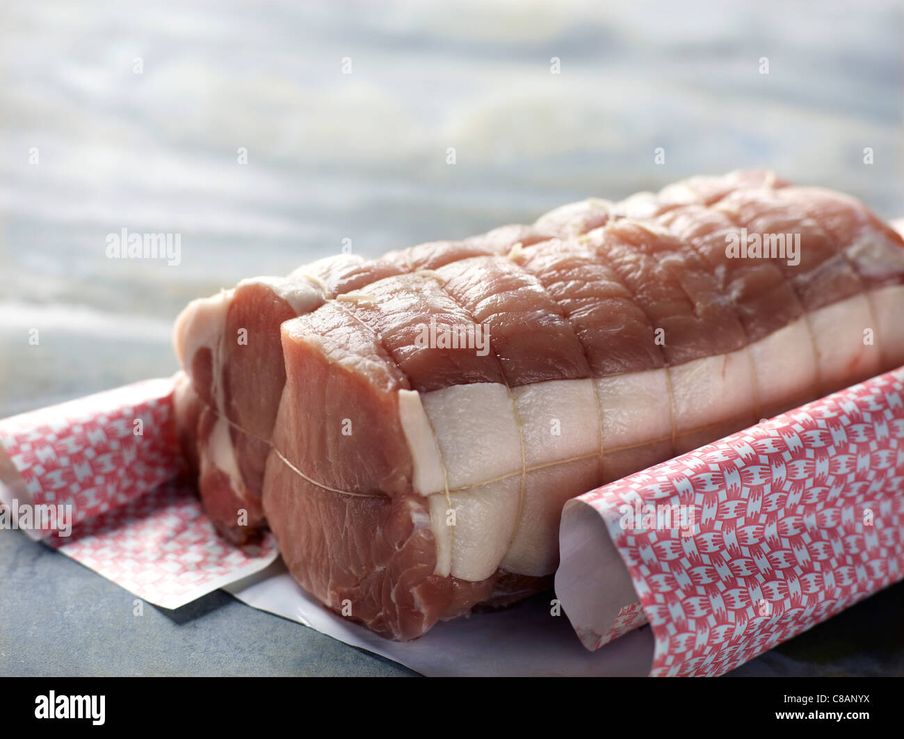 Carne cruda de ternera Foto de stock