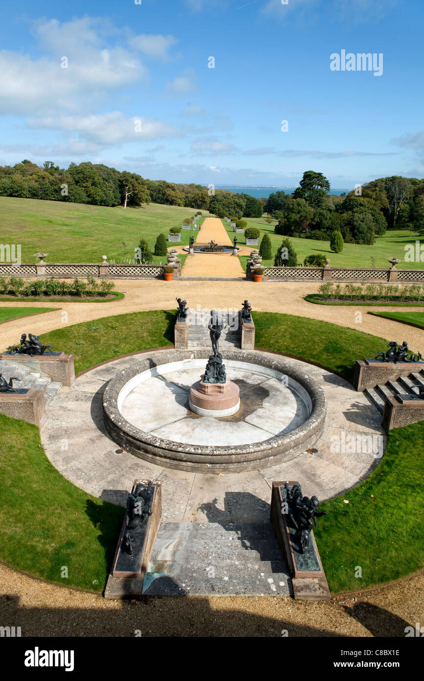 Casa Osborne, la Isla de Wight. Foto de stock