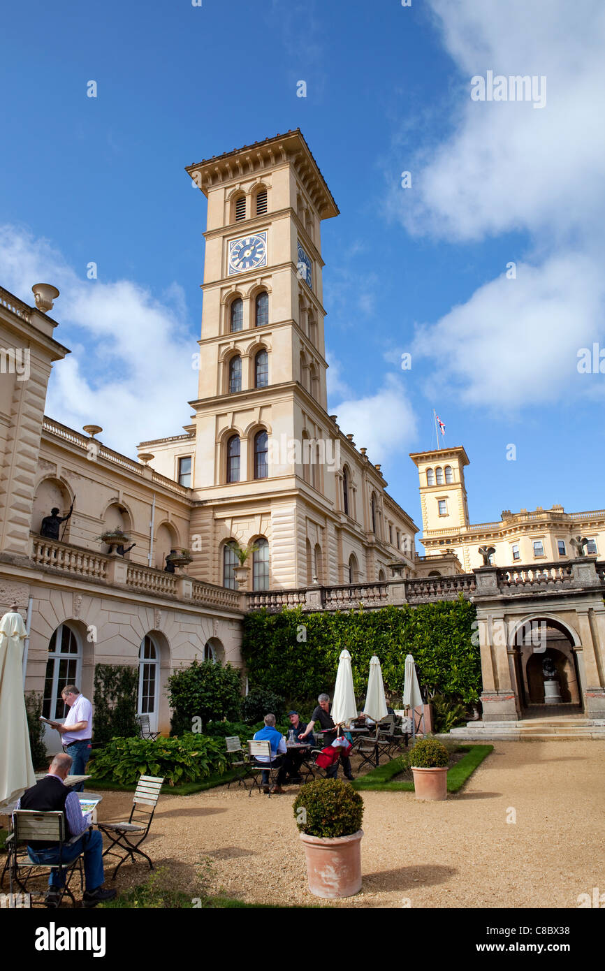 Casa Osborne, la Isla de Wight. Foto de stock