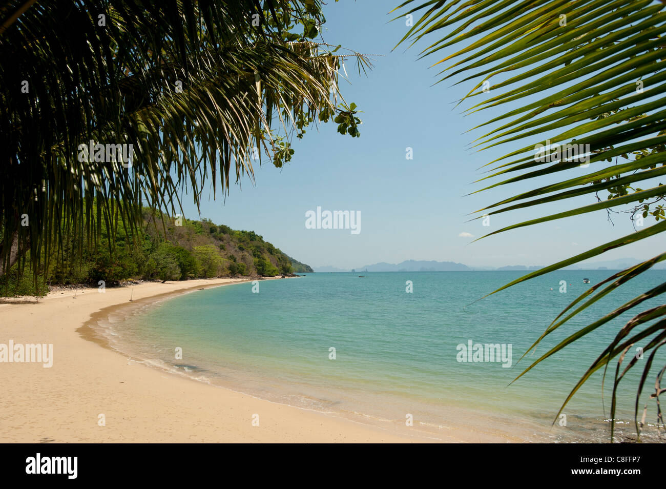 Koh Yao Noi, la Bahía Phang Nga, Tailandia, el sudeste de Asia, Asia Foto de stock