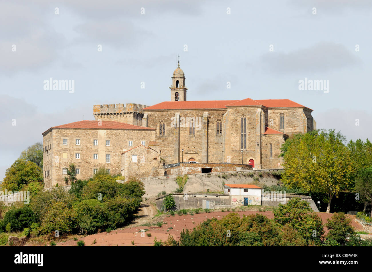 Palacio Condal y Parador. Monforte de Lemos, Lugo, Galicia, España  Fotografía de stock - Alamy