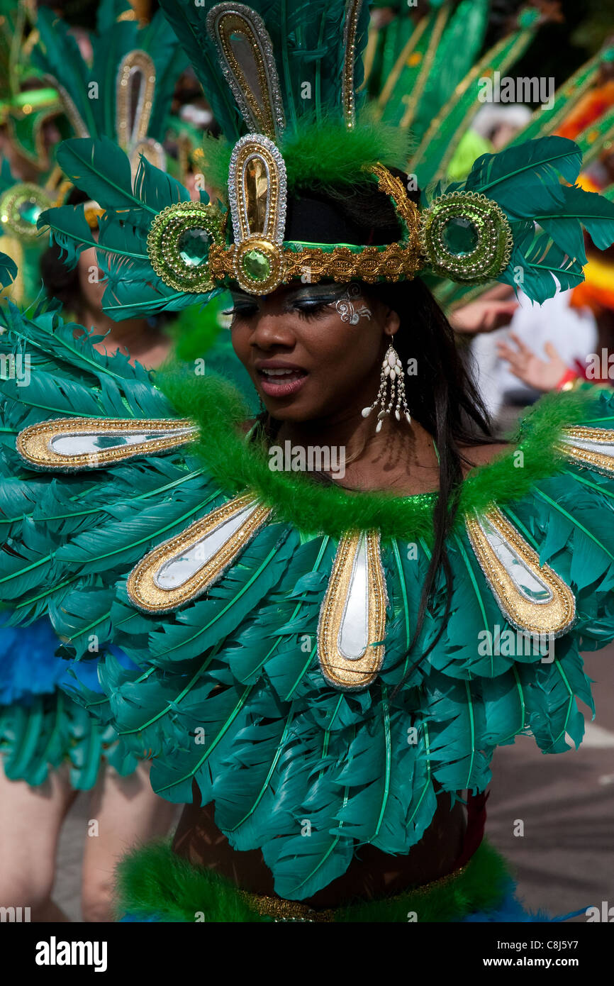 El Carnaval de Notting Hill Londres 2011 Foto de stock