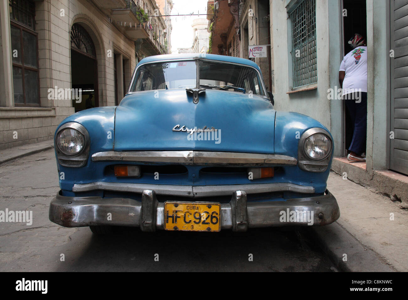 Calle de la habana cuba,la Habana,Cuba,havan street life,Cuba La Habana,Havana Street Scene,La Habana,Cuba La Habana alquiler de coche Foto de stock