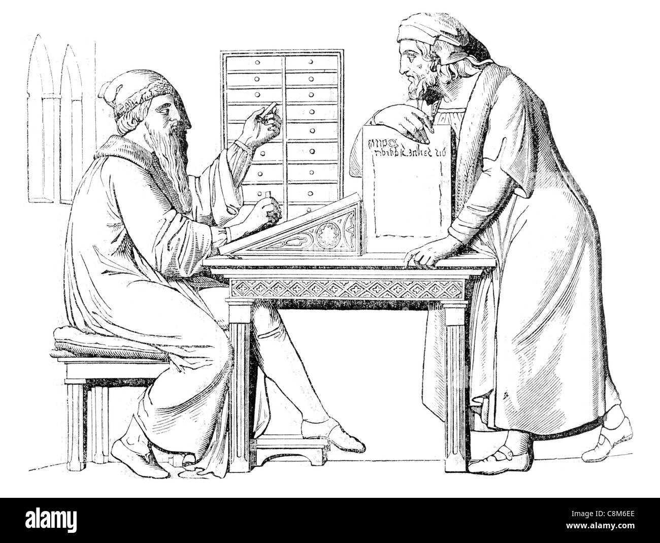 Bajorrelieve Gutenberg, monumento examinar Matrix Johannes Gutenberg