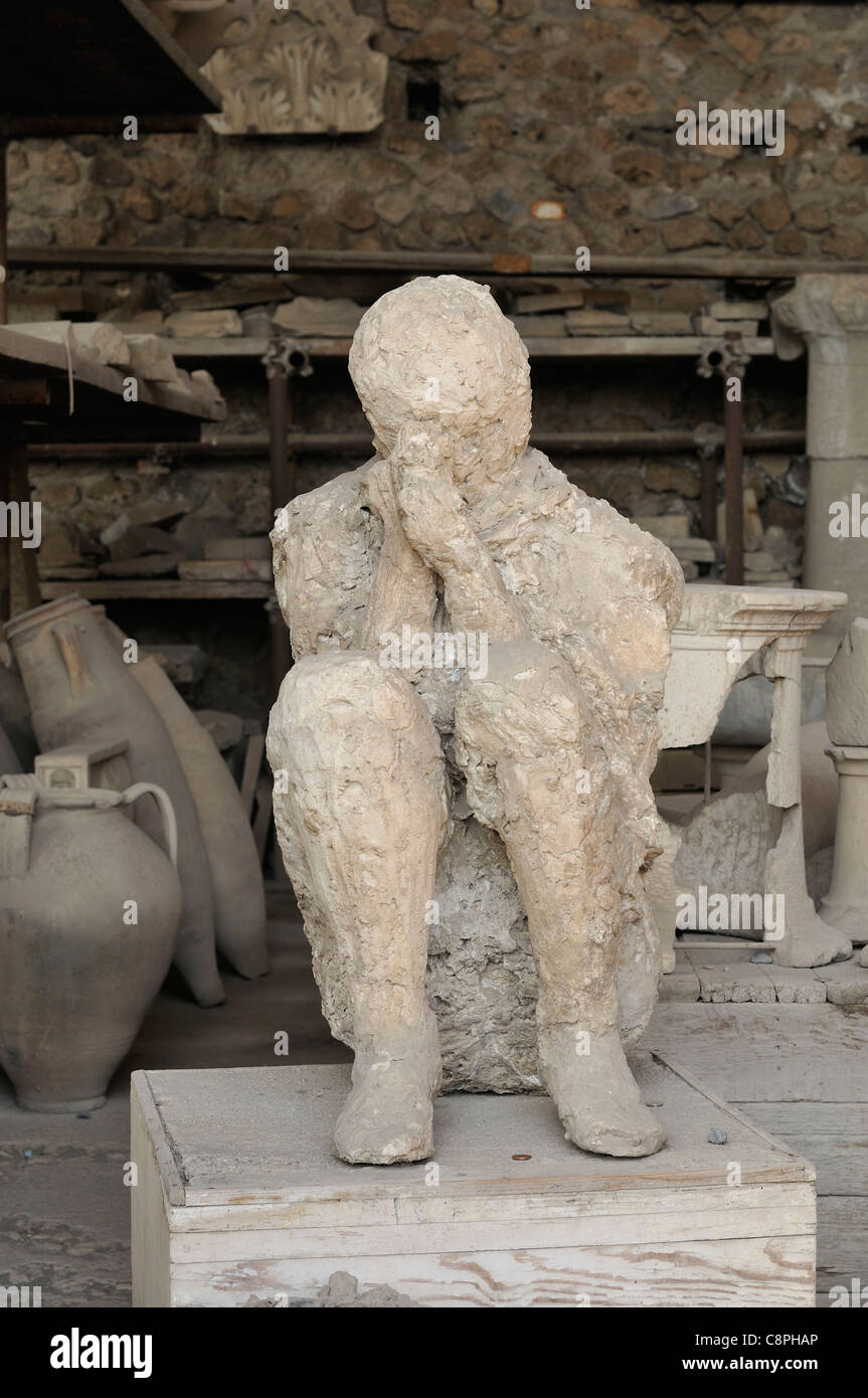 Vesubio cuerpo pompeya fotografías e imágenes de alta resolución - Alamy