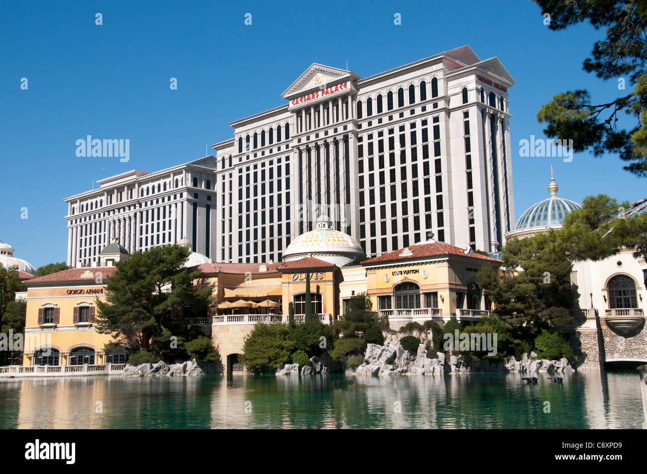 Césares. Palace en Las Vegas, la capital mundial del juego de Nevada de los Estados Unidos Foto de stock