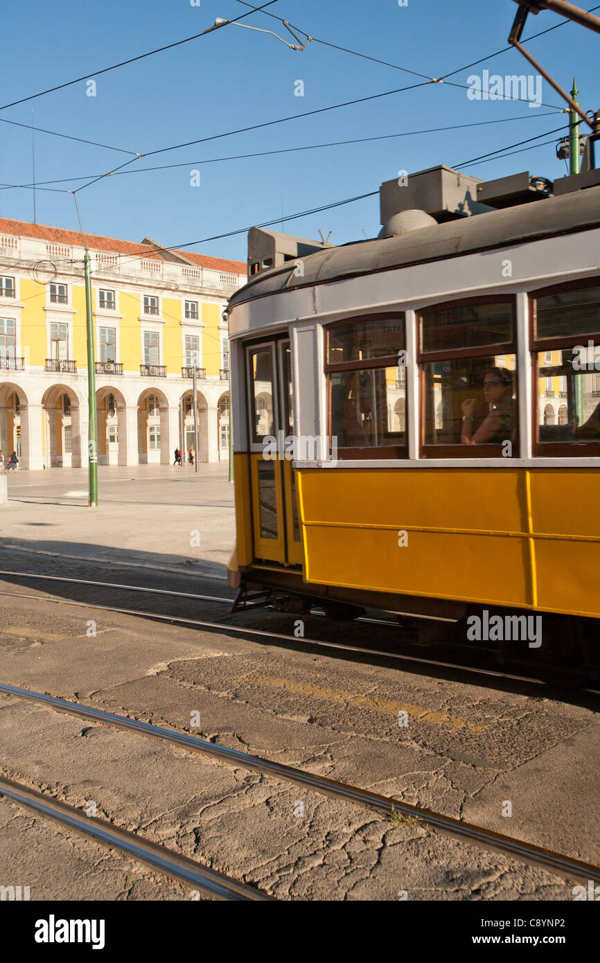 Tranvía de Lisboa Foto de stock