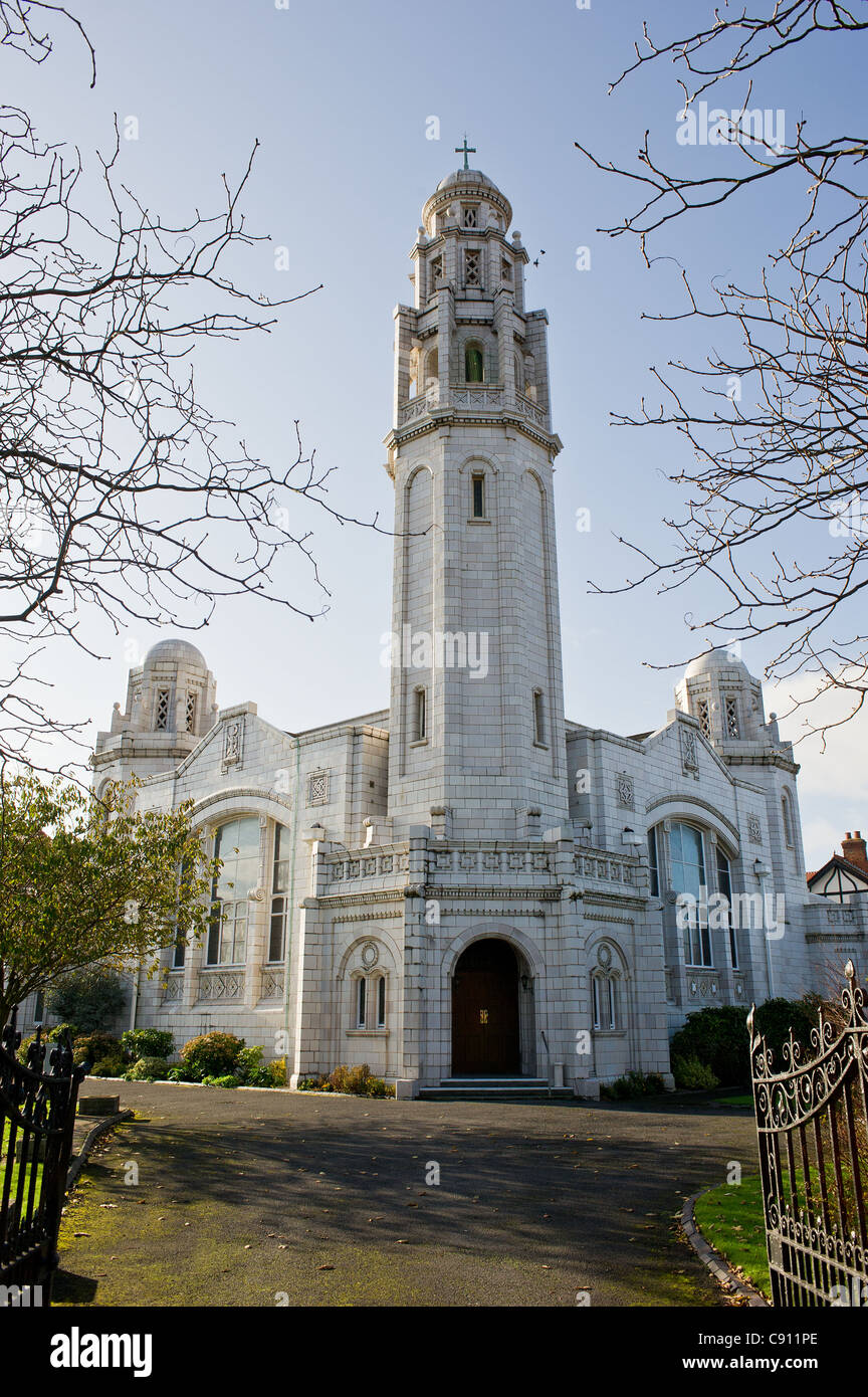 Fairhaven naciones reformar la Iglesia en Lytham St Annes Foto de stock