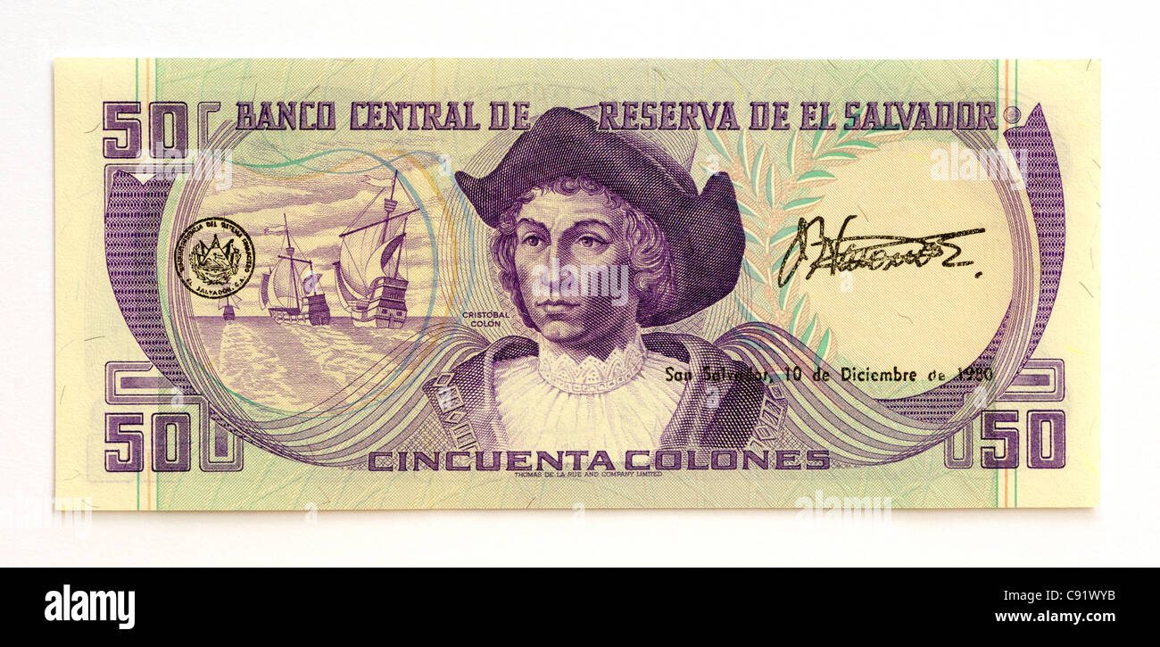 Moneda del colon el salvador fotografías e imágenes de alta resolución
