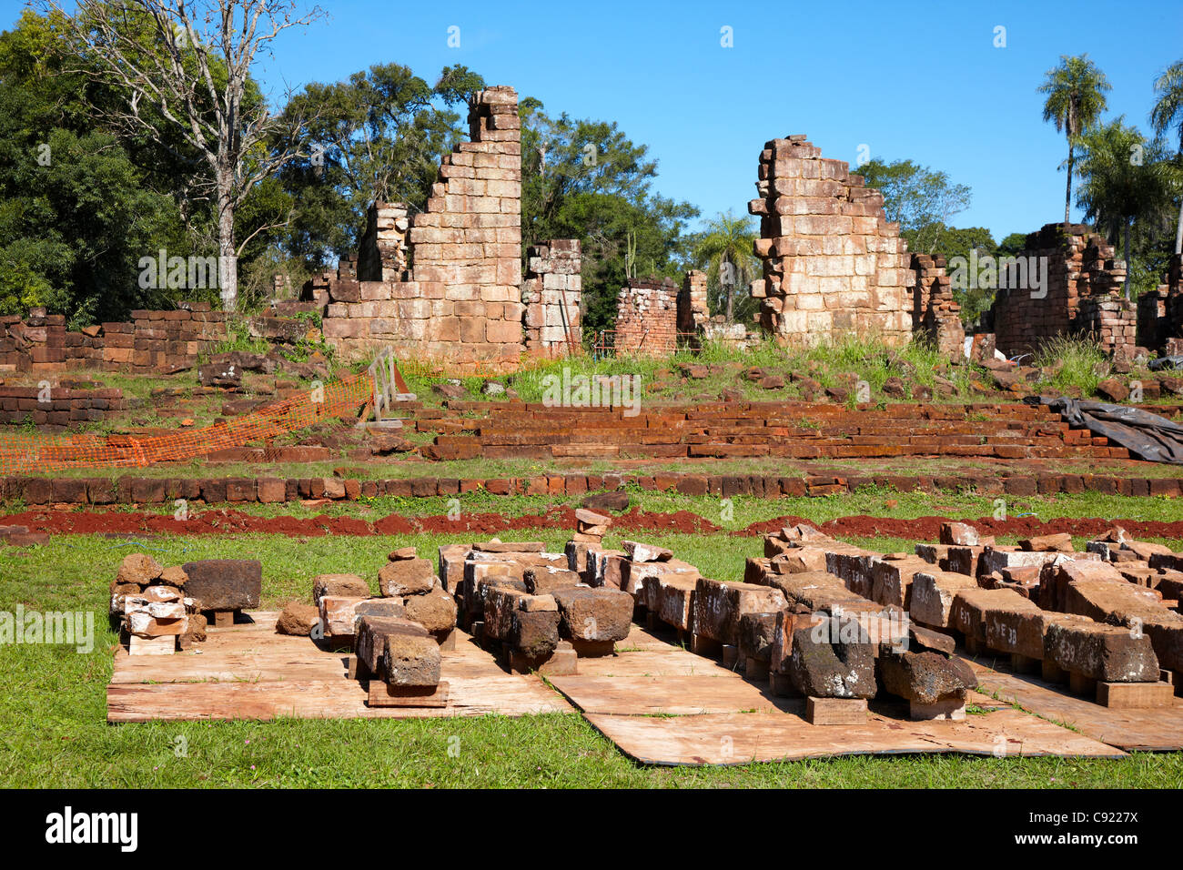 Mision Jesuitica Guaraní Santa Ana Argentina Sudamérica Fotografía De Stock Alamy 3218