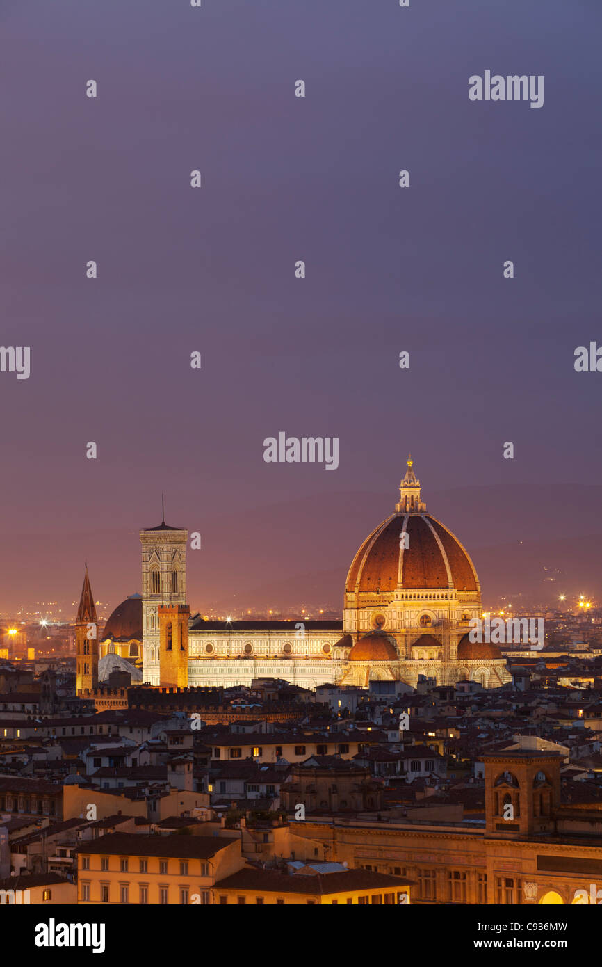Italia, Florencia, Europa Occidental; el 'Duomo' Foto de stock
