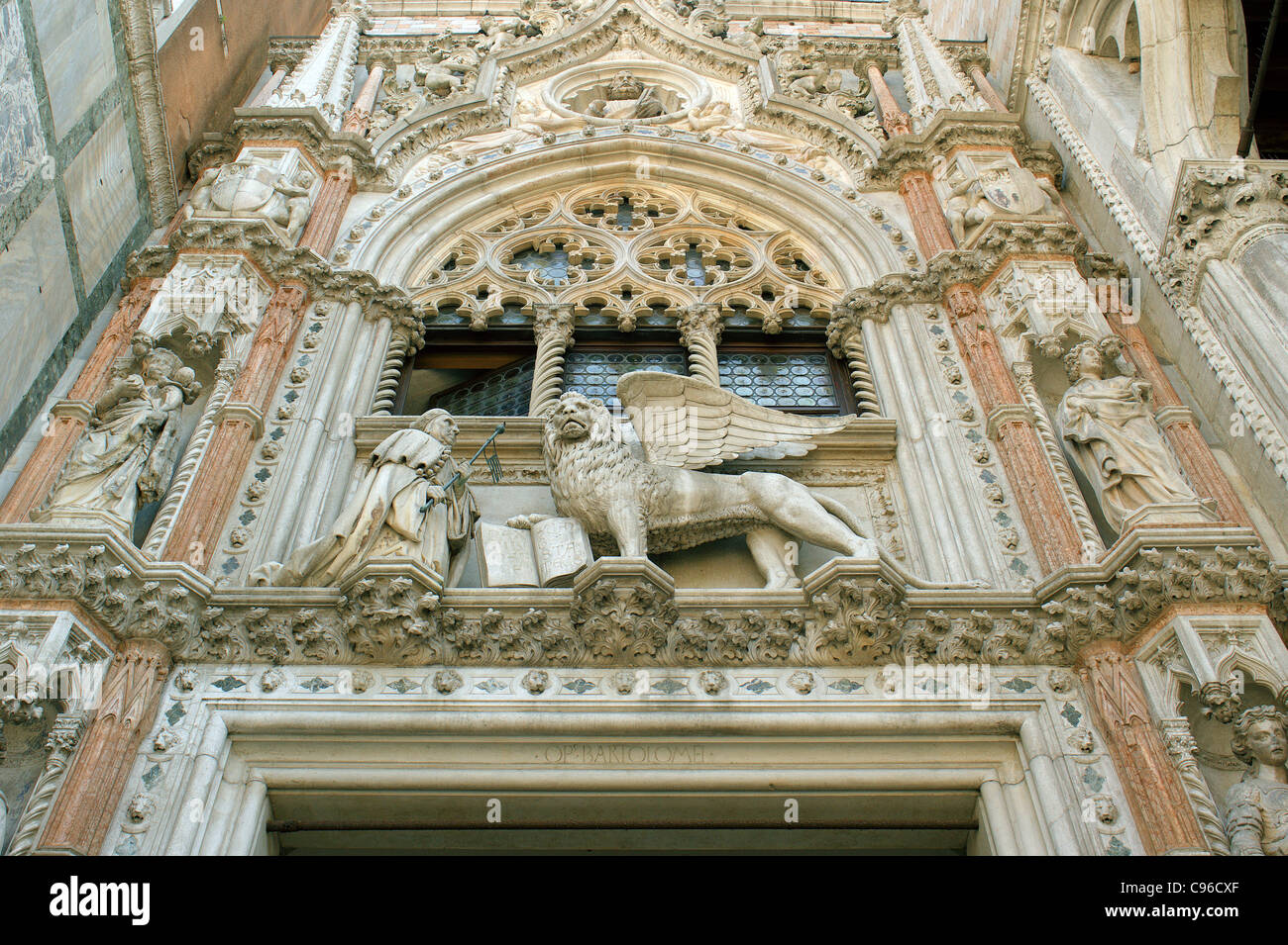 La Basilica di San Marco Venecia Foto de stock