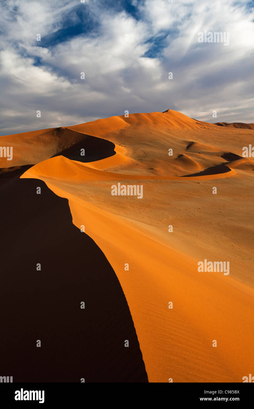 Resumen la duna de arena Foto de stock