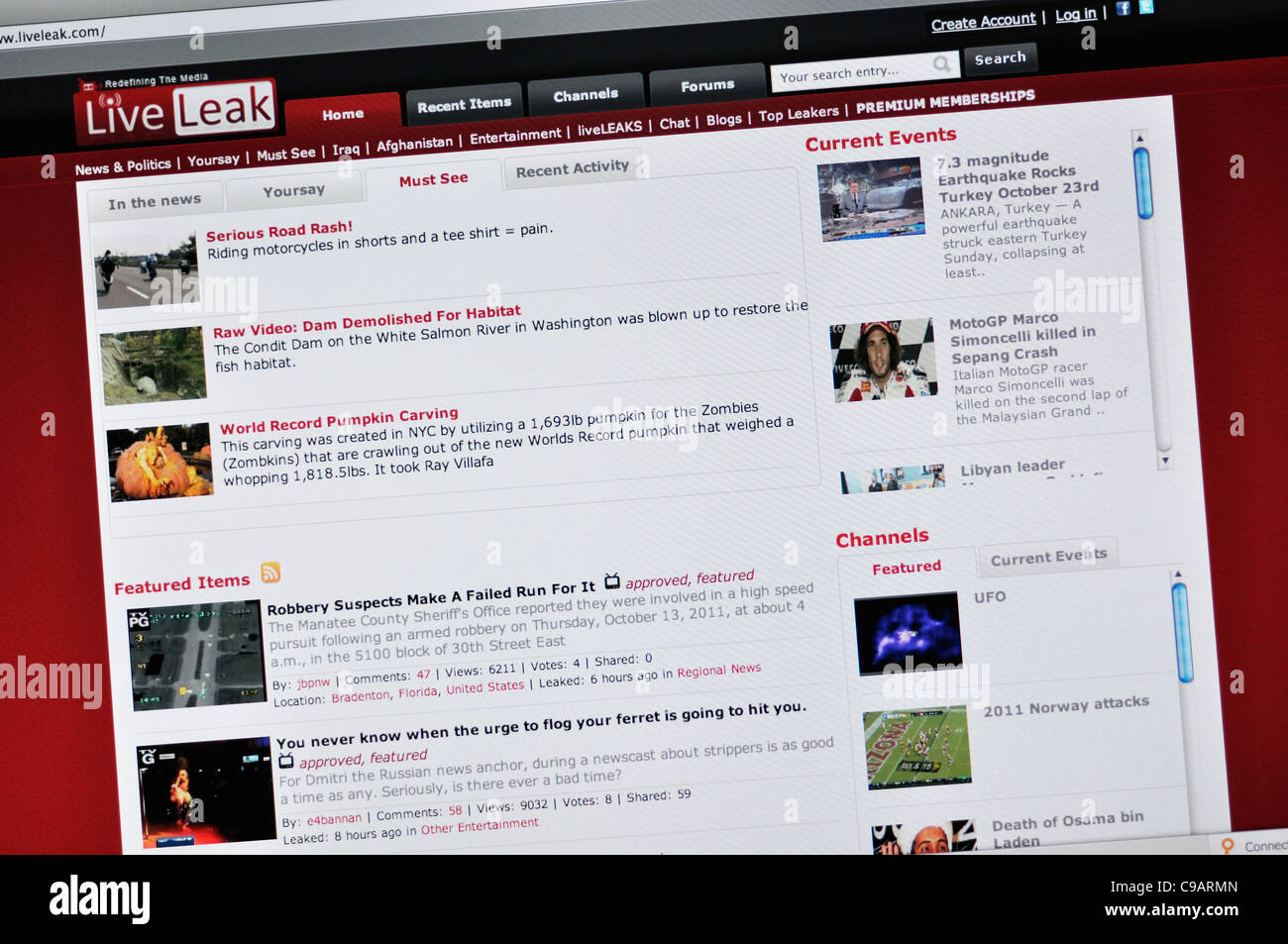 Liveleak com fotografías e imágenes de alta resolución - Alamy