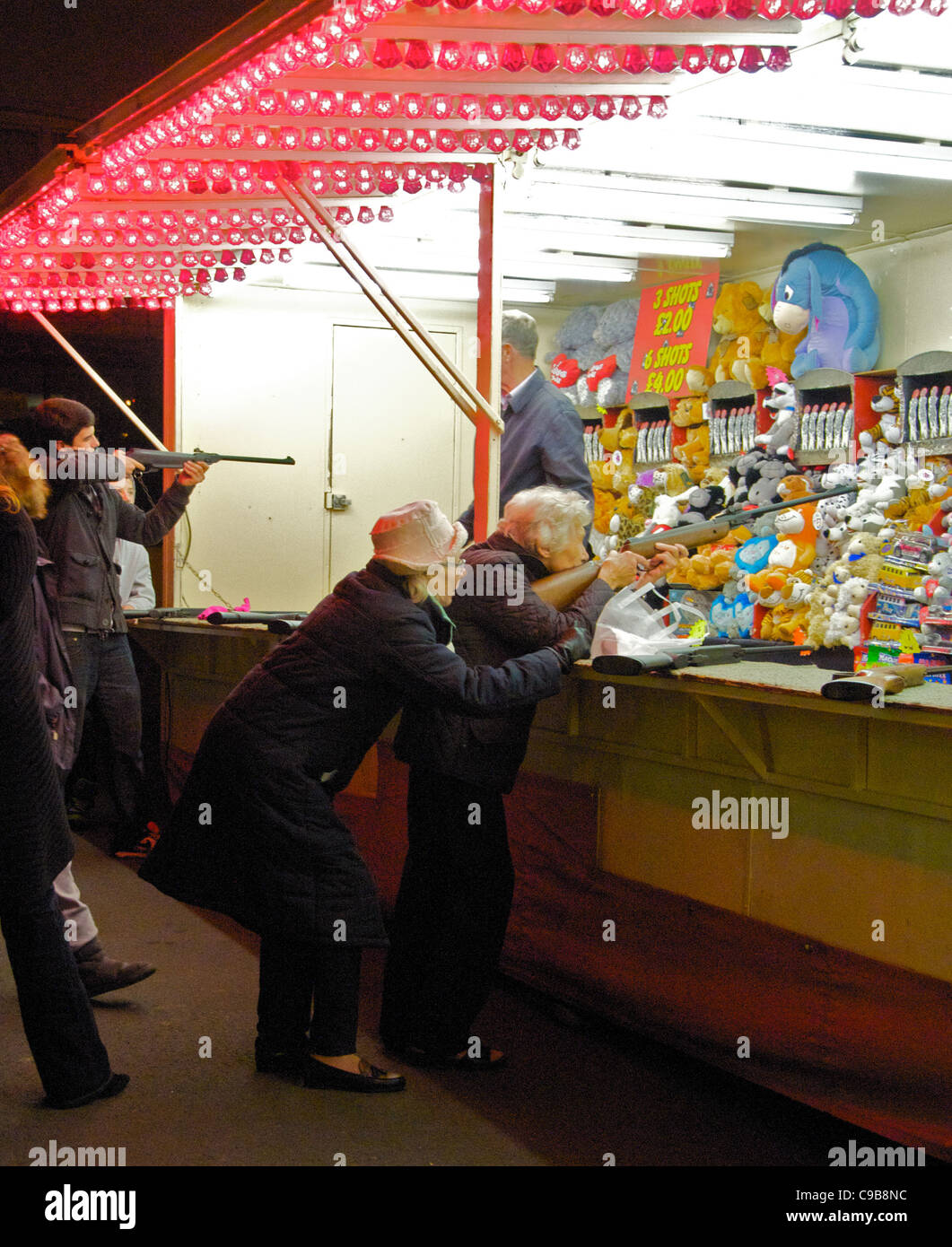 Ciudad de Petworth Fair celebrada en noviembre de cada año por cientos de años. Foto de stock