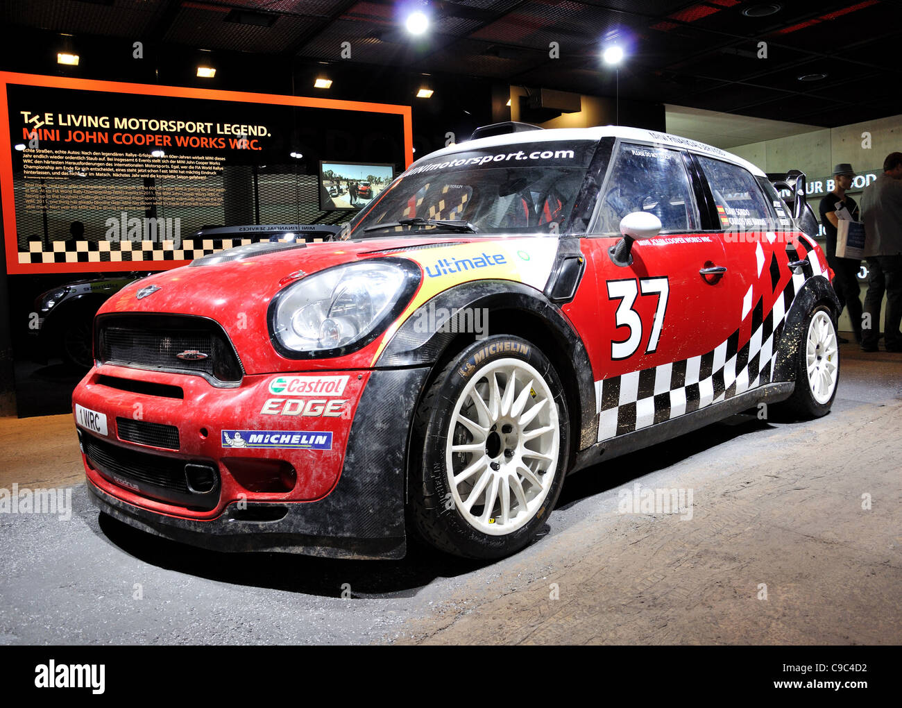 Mini WRC. Foto de stock