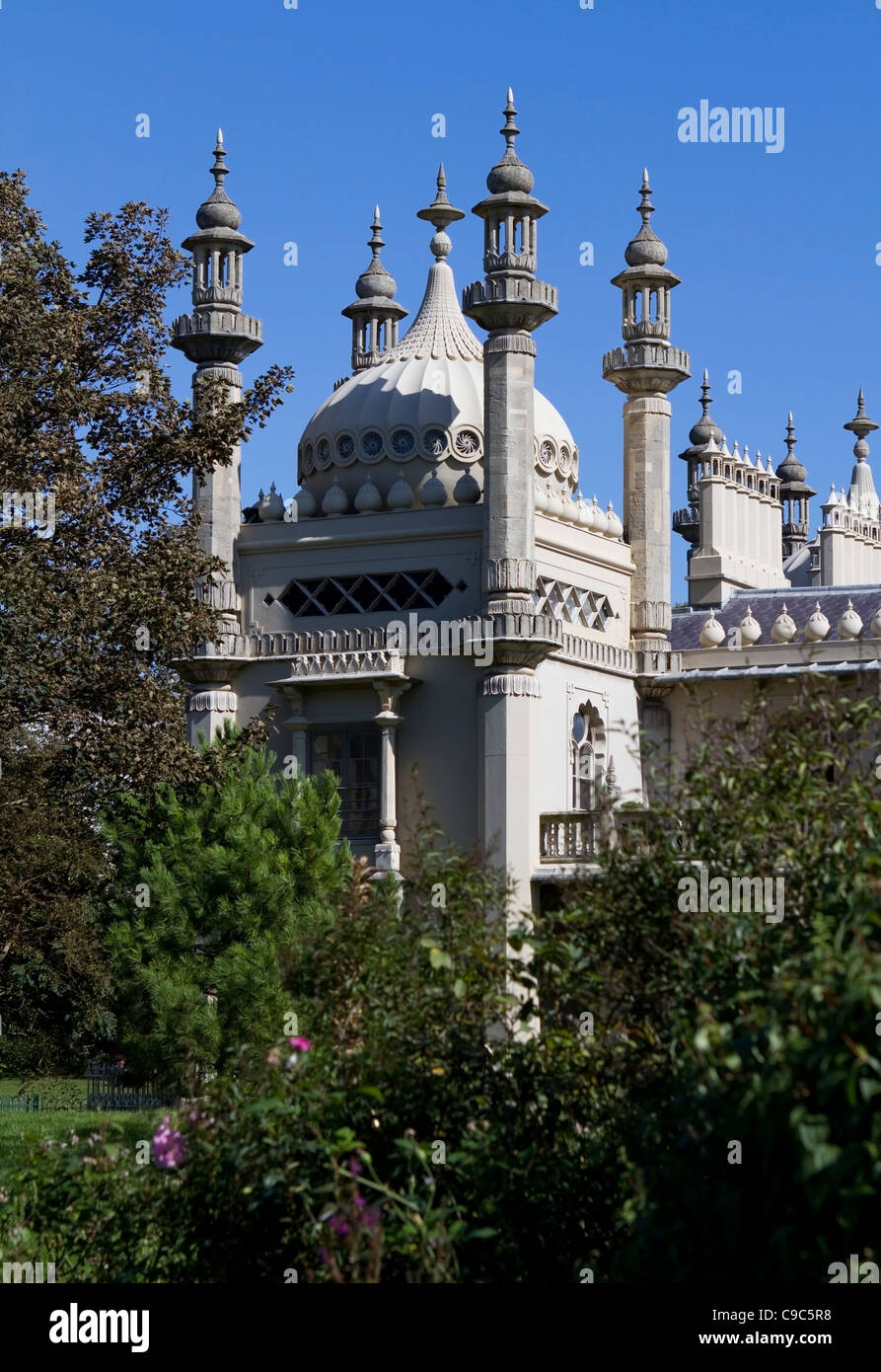El Royal Pavilion en Brighton, Inglaterra Foto de stock