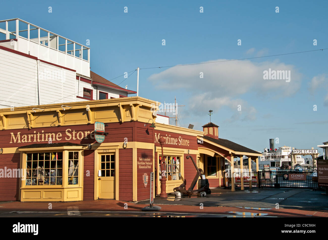 Marina Fishermans Wharf en San Francisco, California, EE.UU. Foto de stock