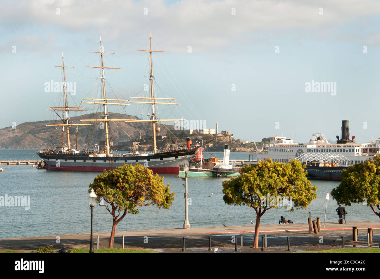 Marina Fishermans Wharf en San Francisco, California, EE.UU. Foto de stock