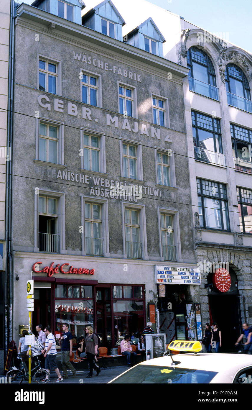 Haus Schwarzenberg en el distrito Mitte de Berlín. Foto de stock