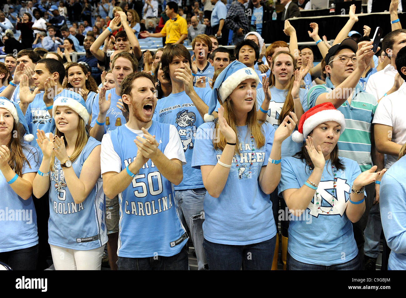 Dec.21, 2011 Chapel Hill, Carolina del Norte, EE.UU. Carolina del