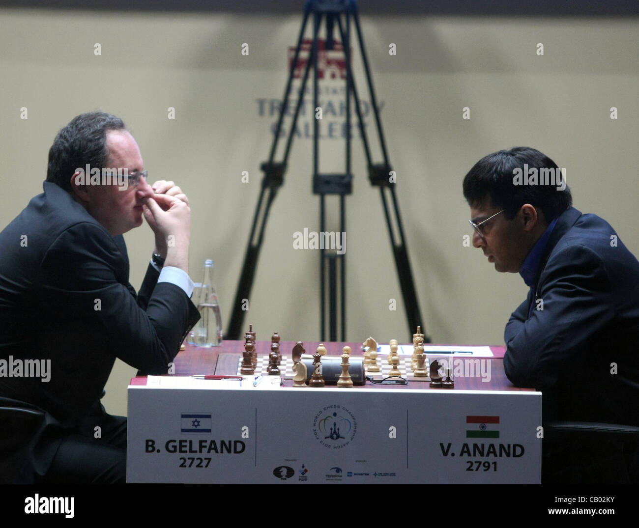 Grandmaster Israelita Da Xadrez, Boris Gelfand Imagem de Stock Editorial -  Imagem de campeonato, preto: 12038689