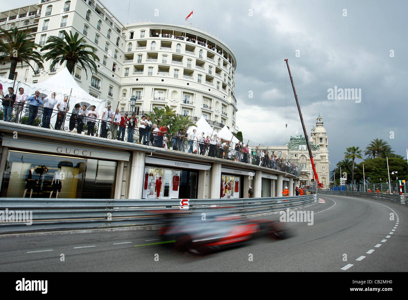 25.05.2012. Monte Carlo, Monaco. Automovilismo: Campeonato del Mundo de Fórmula Uno FIA 2012, el Grand Prix de Mónaco, #3 Jenson Button (GBR, Vodafone McLaren Mercedes), Foto de stock