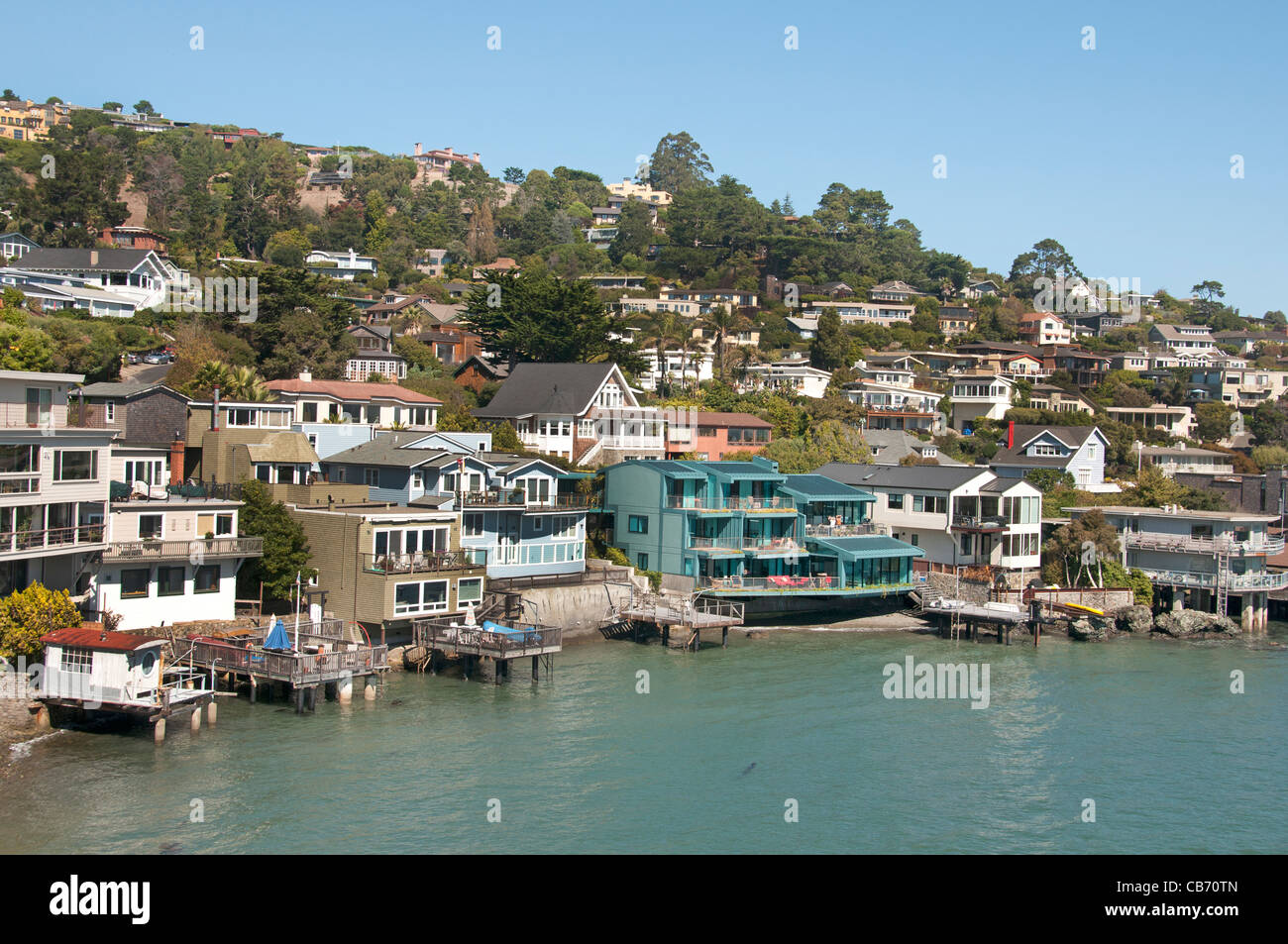 Tiburon San Francisco, California, Estados Unidos de América estadounidense de la ciudad de EE.UU. Foto de stock