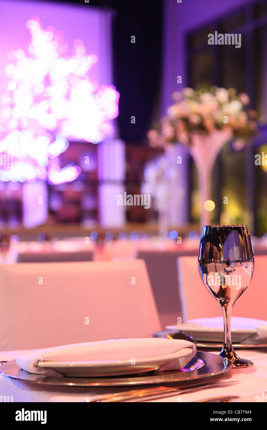 Diseño para banquetes, celebraciones, cumpleaños, bodas, noche romántica Foto de stock