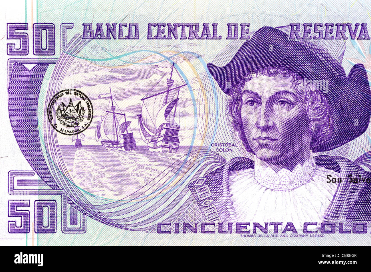 Moneda del colon el salvador fotografías e imágenes de alta resolución