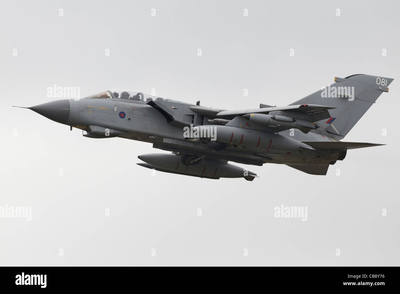 RAF Panavia Tornado GR4 haciendo enfoque de capacitación Foto de stock