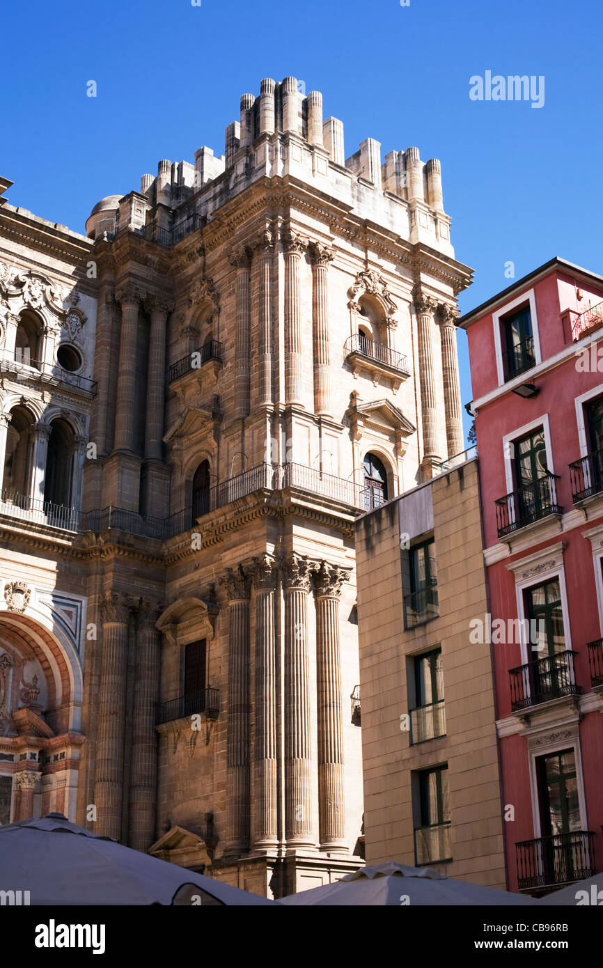 La Catedral de Málaga (Cathédrale de l'encarnación de Málaga), Calle Molina Lario, 9 29015 Málaga, España Foto de stock