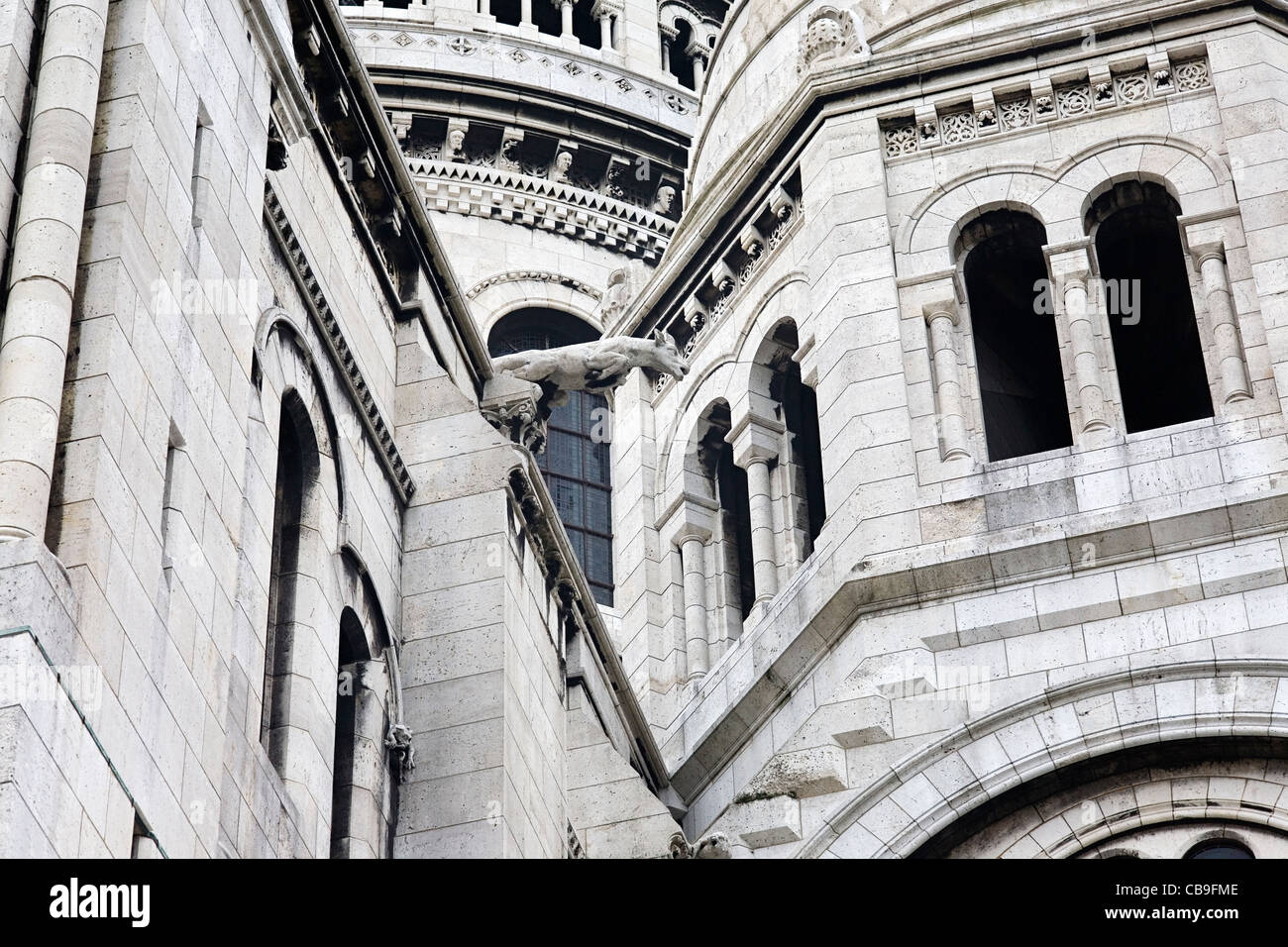 Basilique du Sacré-Coeur, Paris Sacre Coeur Foto de stock