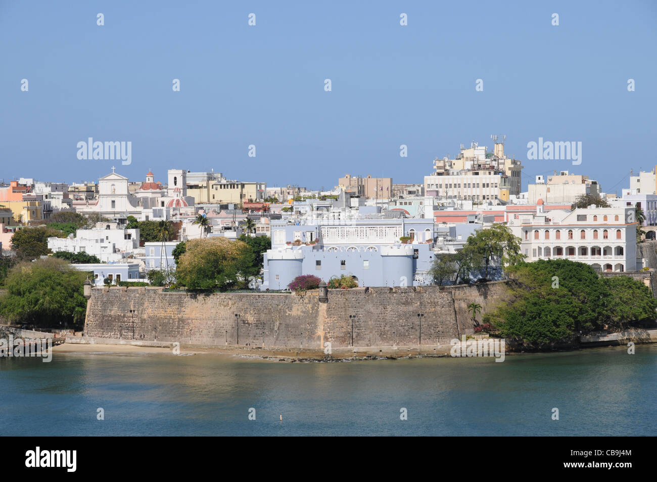 El Viejo San Juan, Puerto Rico Foto de stock