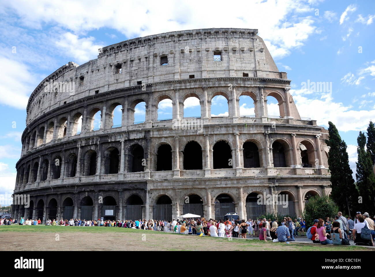 Coliseo de Roma. Foto de stock