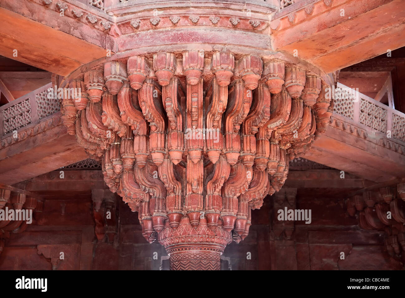 Fatehpur Sikri,arquitectura india,Indoslimic Architecture,Monumento,lugar turístico,Fort,Fabricación,Memorial,históricas, India Foto de stock