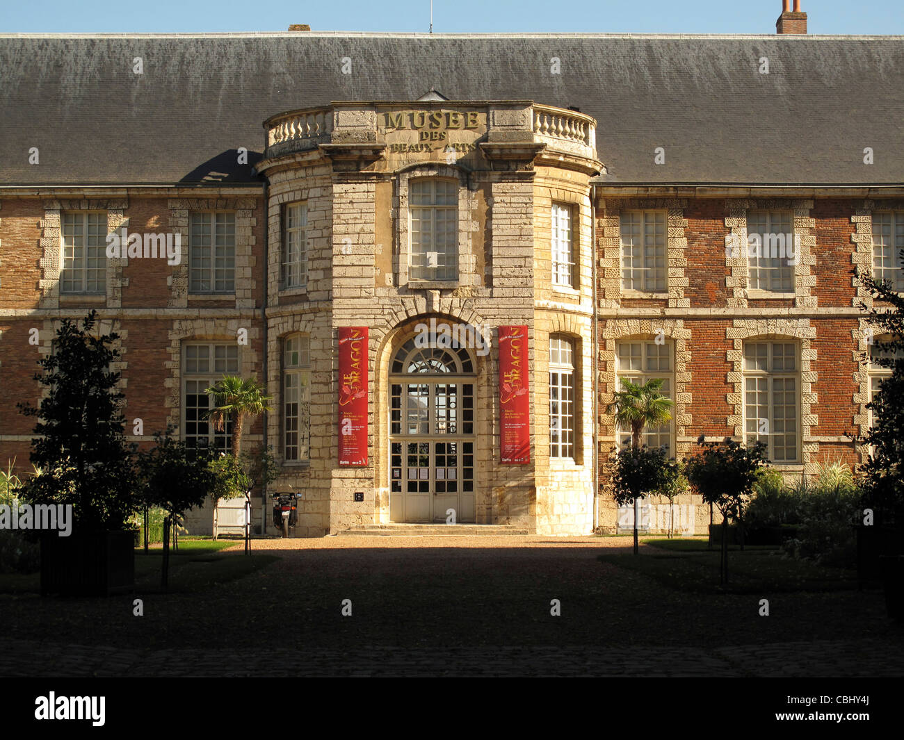 Museo de Bellas Artes, antiguo palacio del obispo,Chartres,Eure-et-Loire, Francia Foto de stock