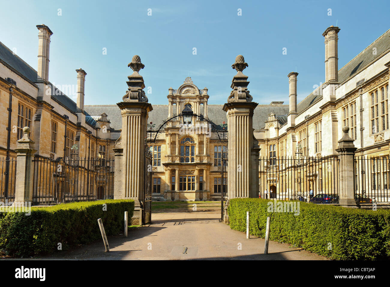 Construcción de Escuelas Examen Oxford Reino Unido Foto de stock