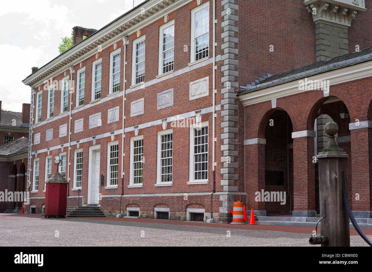 El Independence Hall de Filadelfia Pensilvania Foto de stock