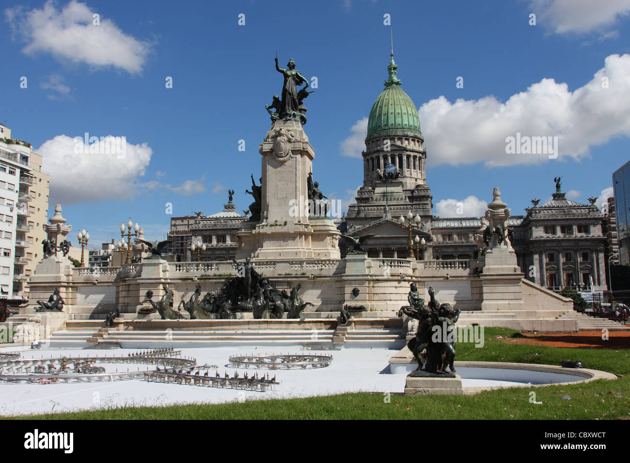 Hermosa ciudad de Buenos Aires en Argentina Foto de stock