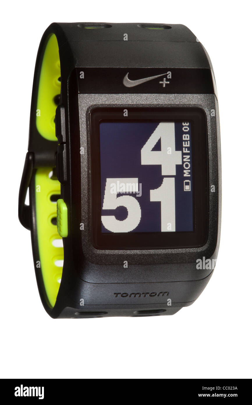 Reloj deportivo Nike plus Fotografía de stock - Alamy