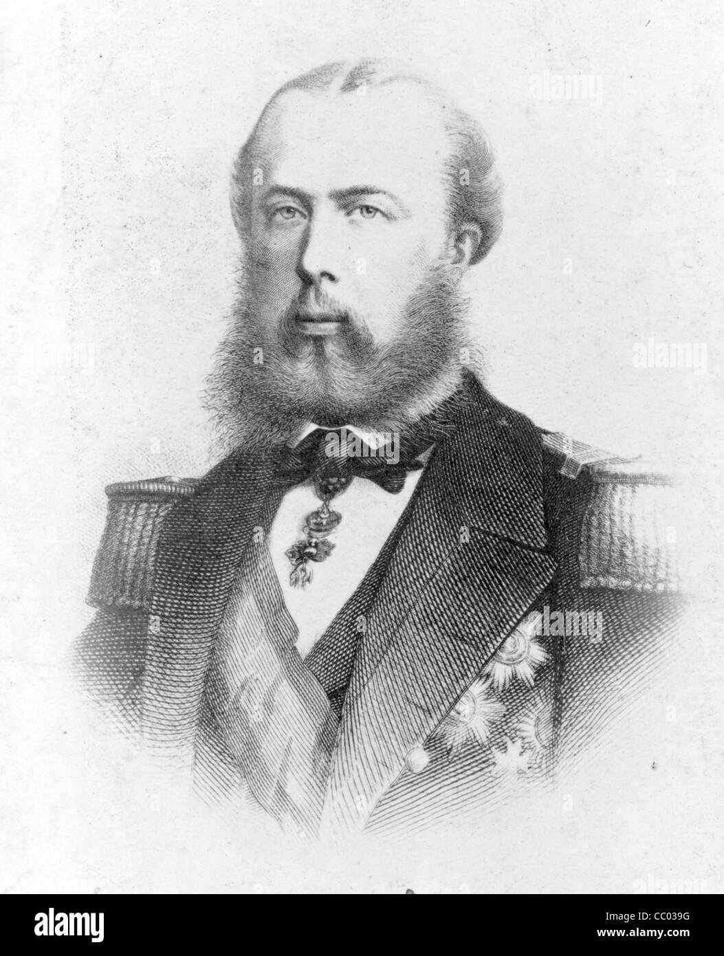 Maximiliano, Emperador de México Foto de stock