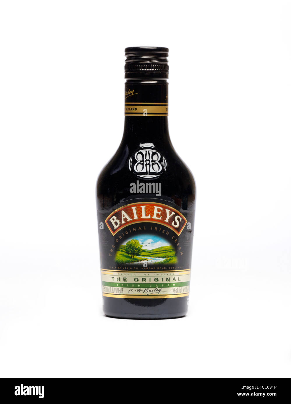 Botella de licor de crema irlandesa Baileys Foto de stock