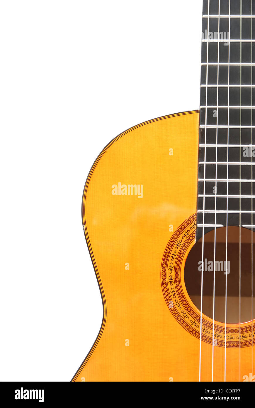 Detalle de la guitarra clásica (español Fotografía de stock - Alamy